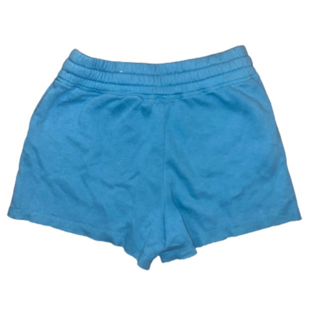 Justice Girl’s Size Large (12/14) Blue Elastic Sweat Shorts - Picture 3 of 7